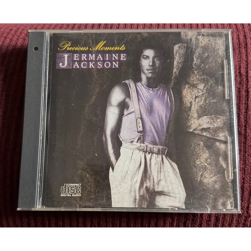 Jermaine Jackson Precious Moments CD 1986 Arista ARCD 8277 Whitney Houston Duet